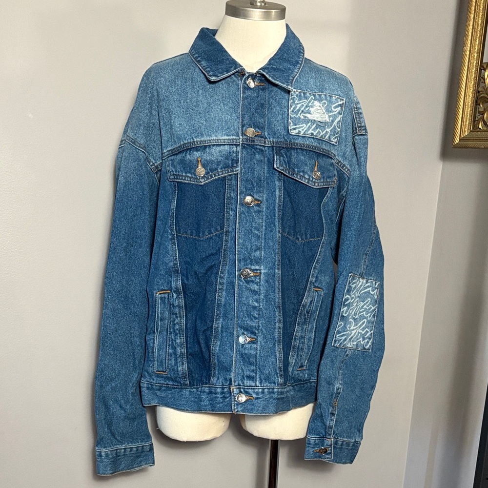 NEW FUBU x Forever 21 Men’s XL Jean Jacket NWT